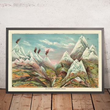 Vue de la nature dans les régions ascendantes par Yaggy, 1893 