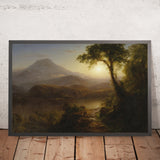 Tropical Scenery by Frederic Edwin Church, 1826
