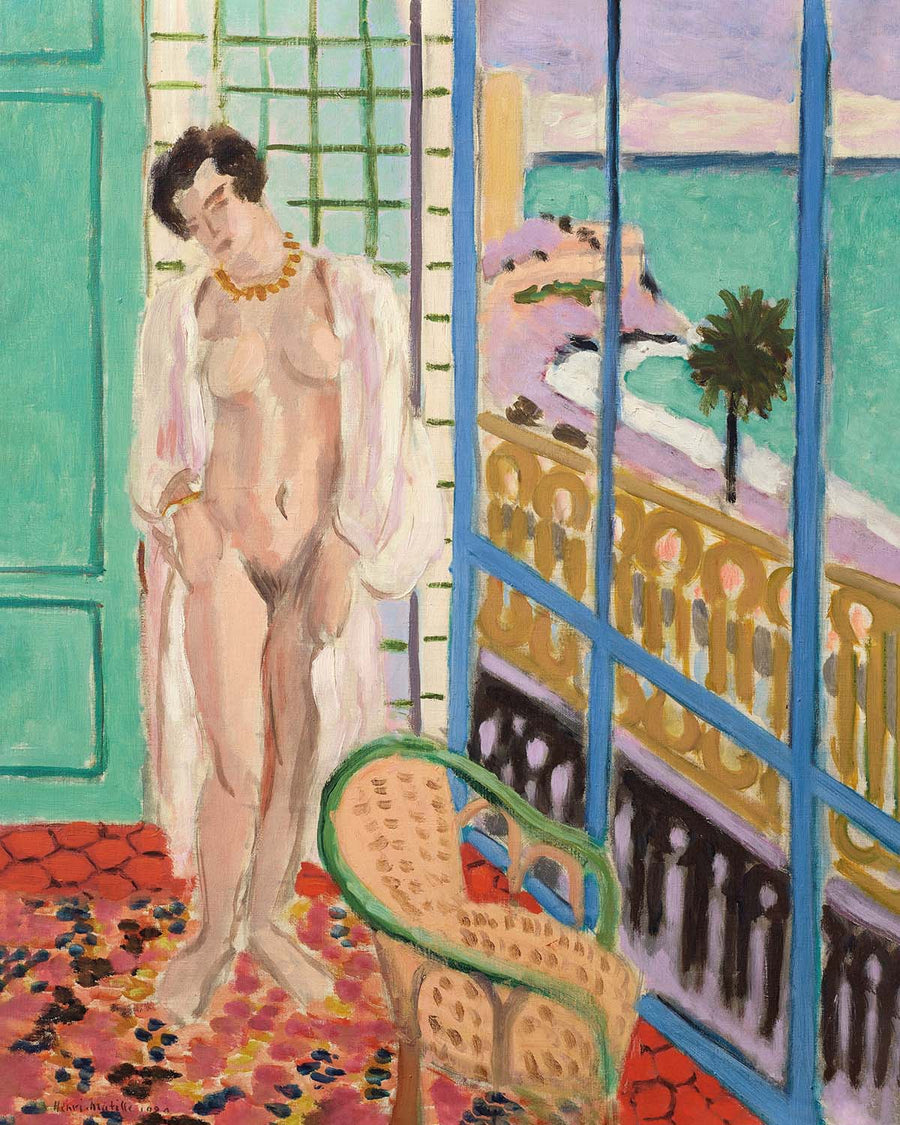 Nu alla finestra (Nude at the Window) di Henri Matisse, 1929 