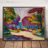 Giardino del Lussemburgo, Parigi di Henri Matisse, 1902 