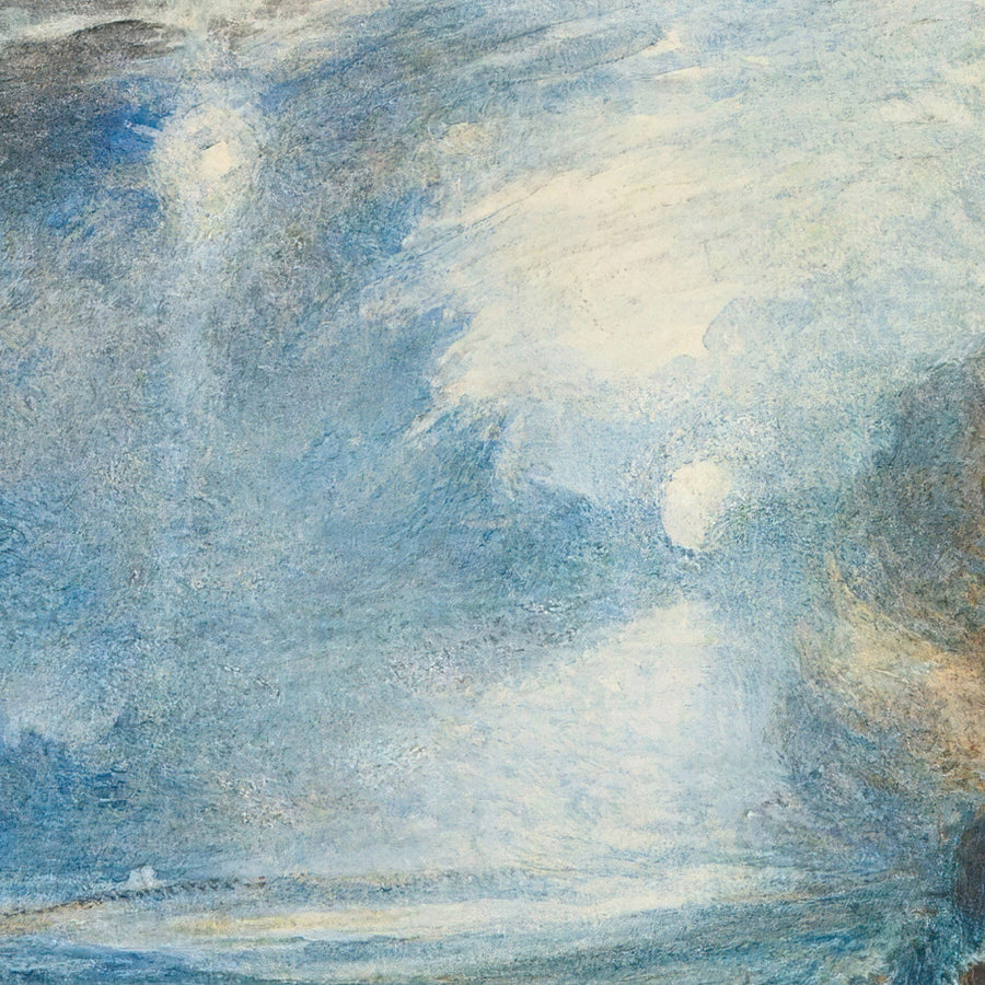 The Field Of Waterloo Seen From Hougoumont by Turner, 1833