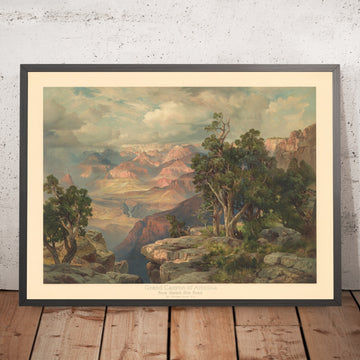 A framed image of 