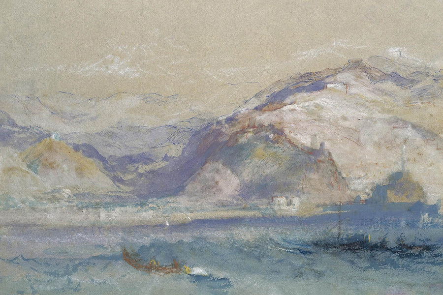 Genoa From The Sea by Turner 1828