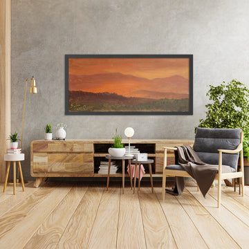 A framed image of 