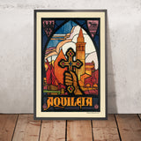 Aquileia Travel Poster: Aquileia by Franz Lenhart