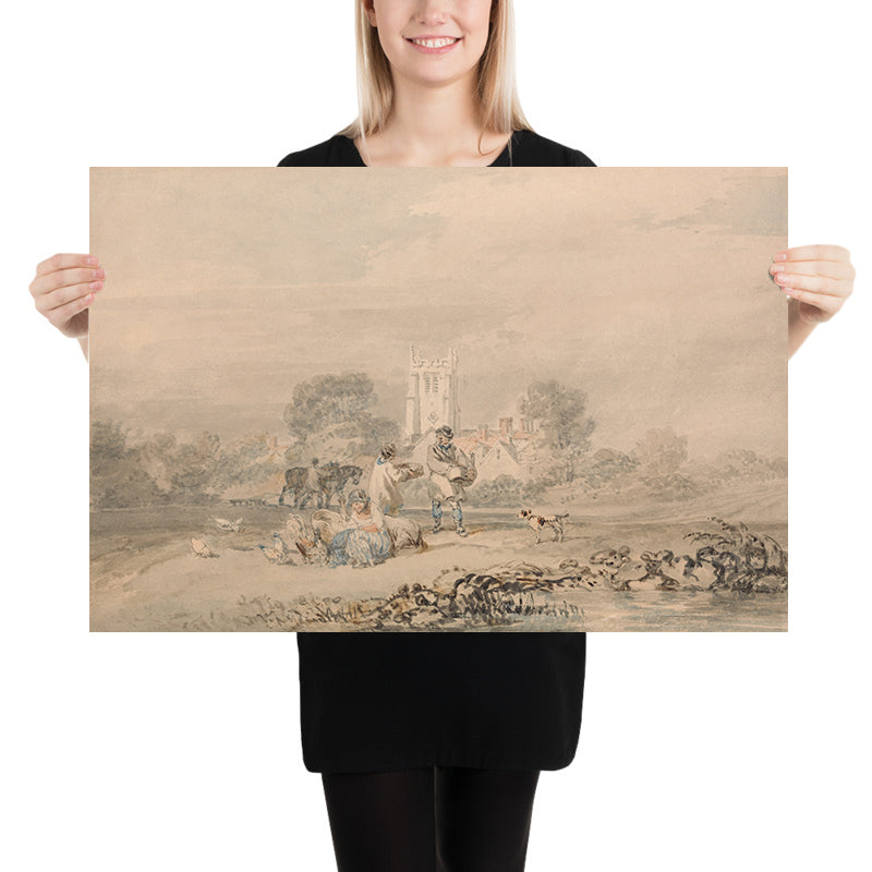 Autumn Sowing of the Grain by Turner, 1794