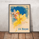 Vin Mariani Vintage Coca Wine Poster by Jules Chéret, 1894