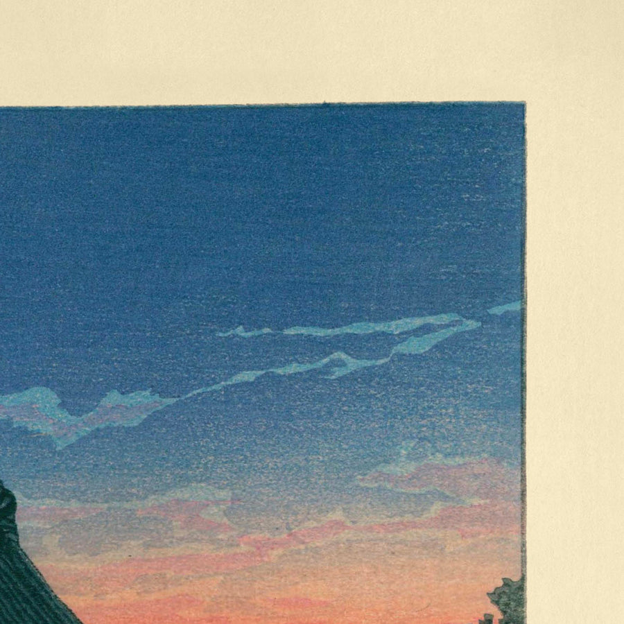 Hirakawa Gateway von Hasui Kawase, 1935 