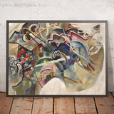 Painting with White Border by Wassily Kandinsky, 1913