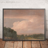 Landscape (possibly Hudson Valley) by Frederic Edwin Church, 1860