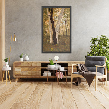 A framed image of 