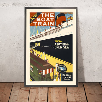 A framed image of 