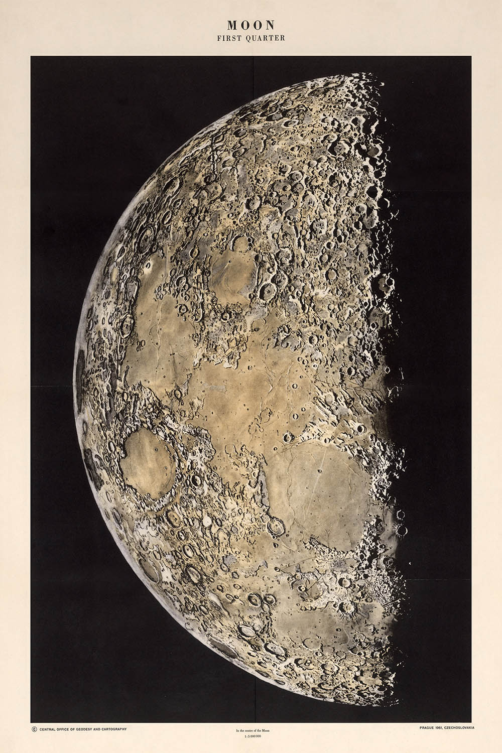 Erster Viertelmond von Josef Klepešťa, 1961 