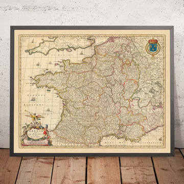 Old Map of France: &