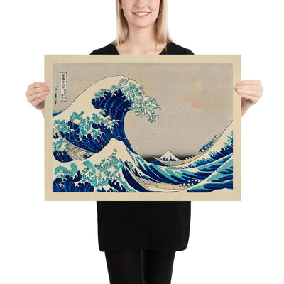 La Gran Olas de Kanagawa de Hokusai, 1831 
