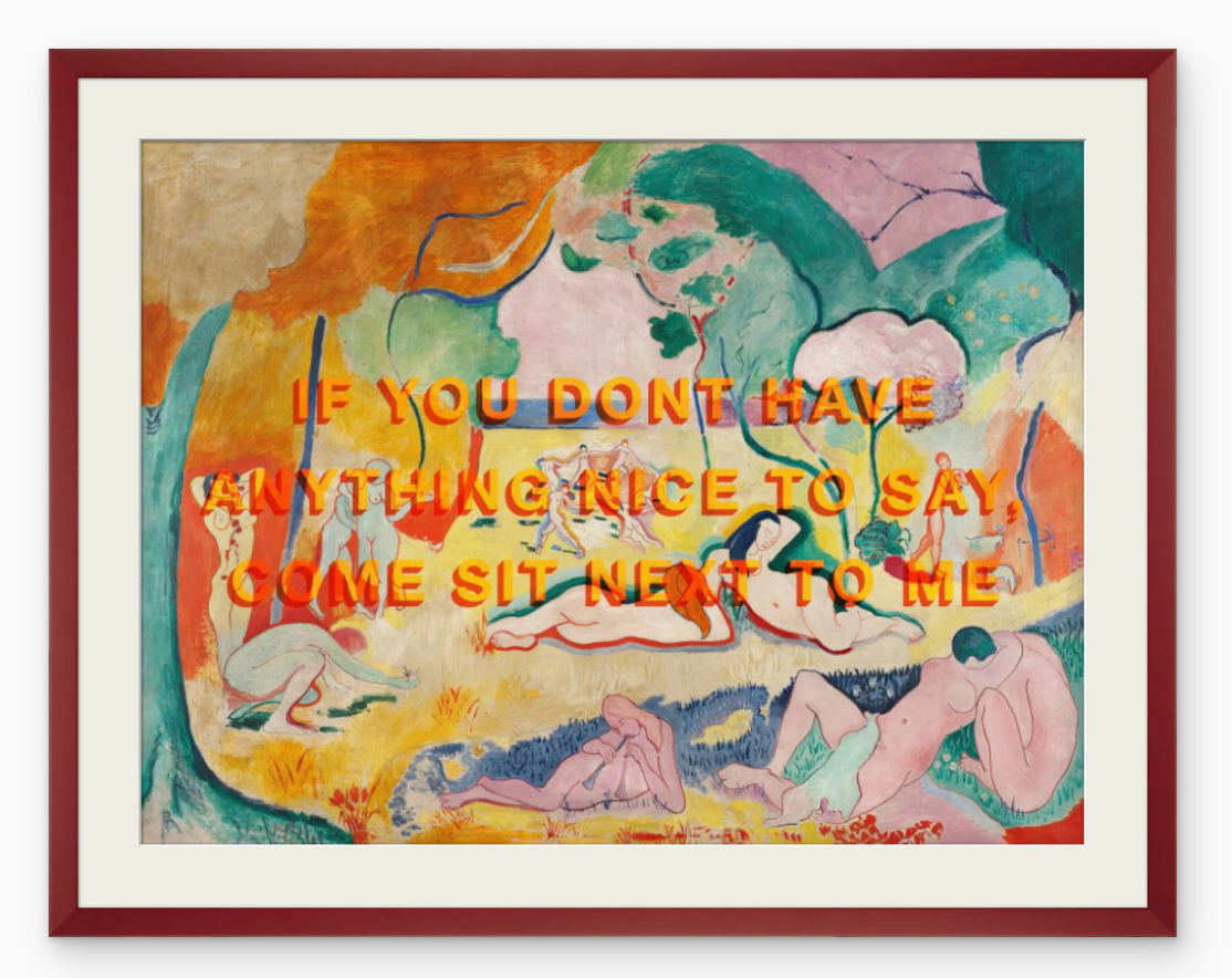 La Joie de vivre (The Joy of Life) par Henri Matisse, 1905 