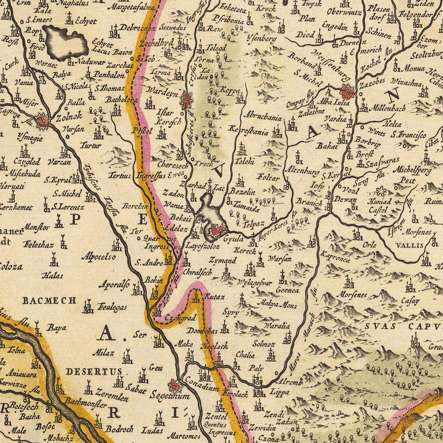 Mappa antica del Regno d&