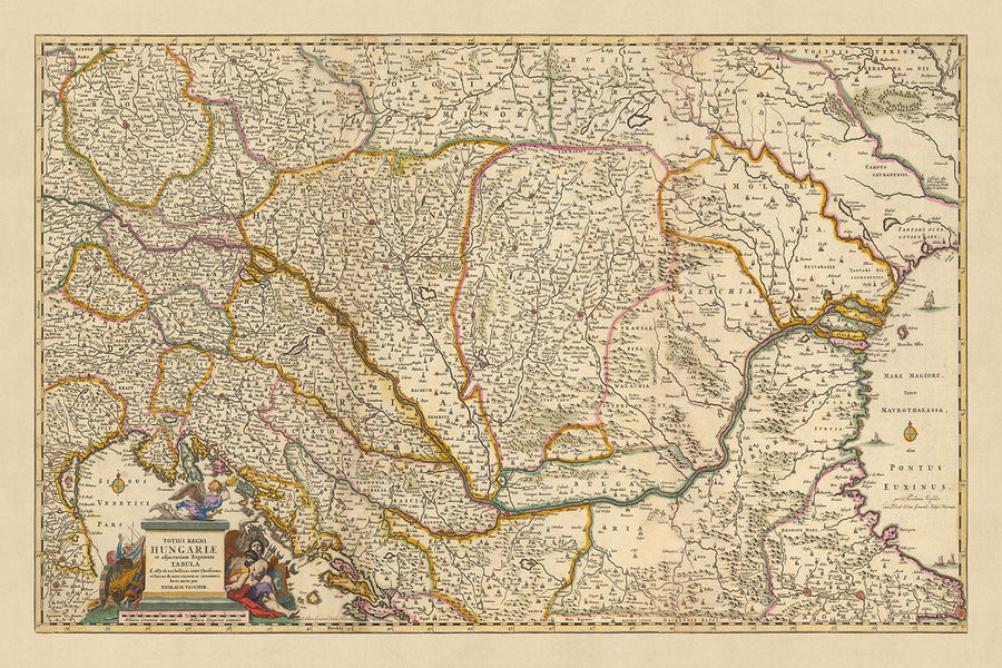 Mappa antica del Regno d&