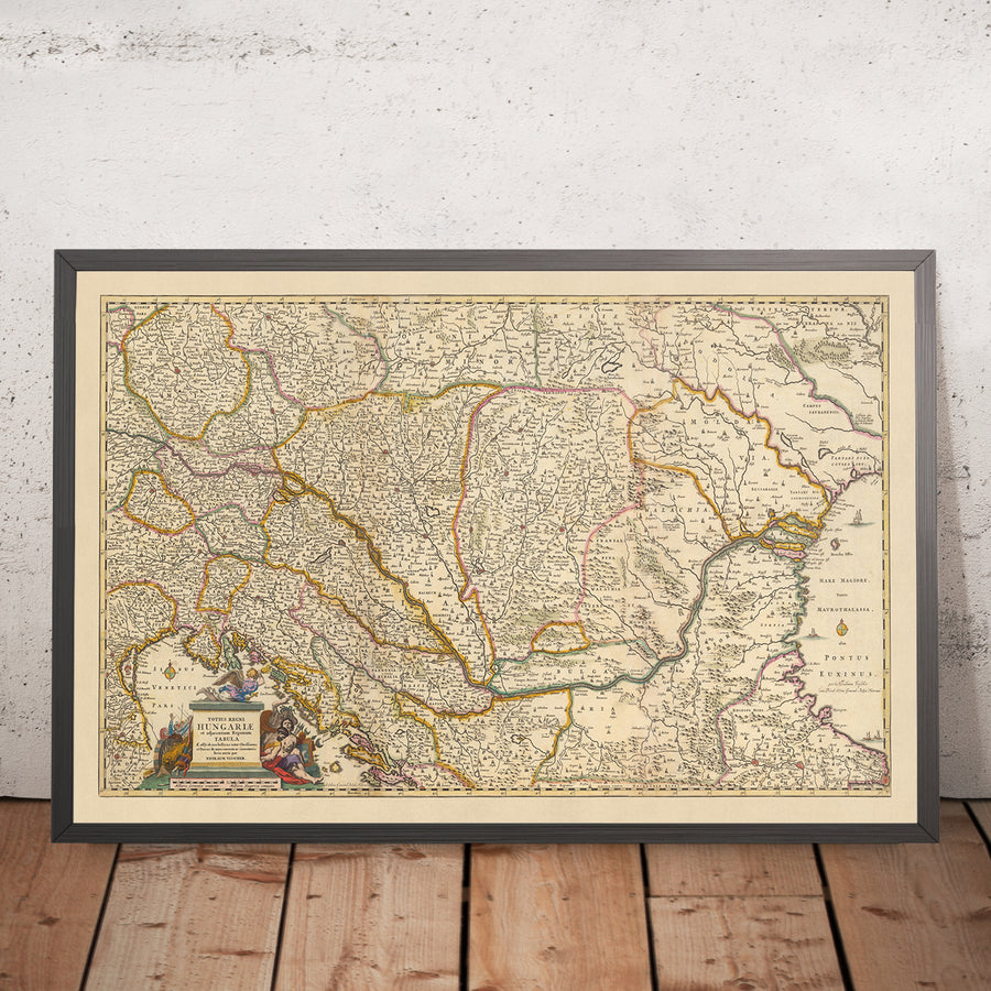 Mappa antica del Regno d&