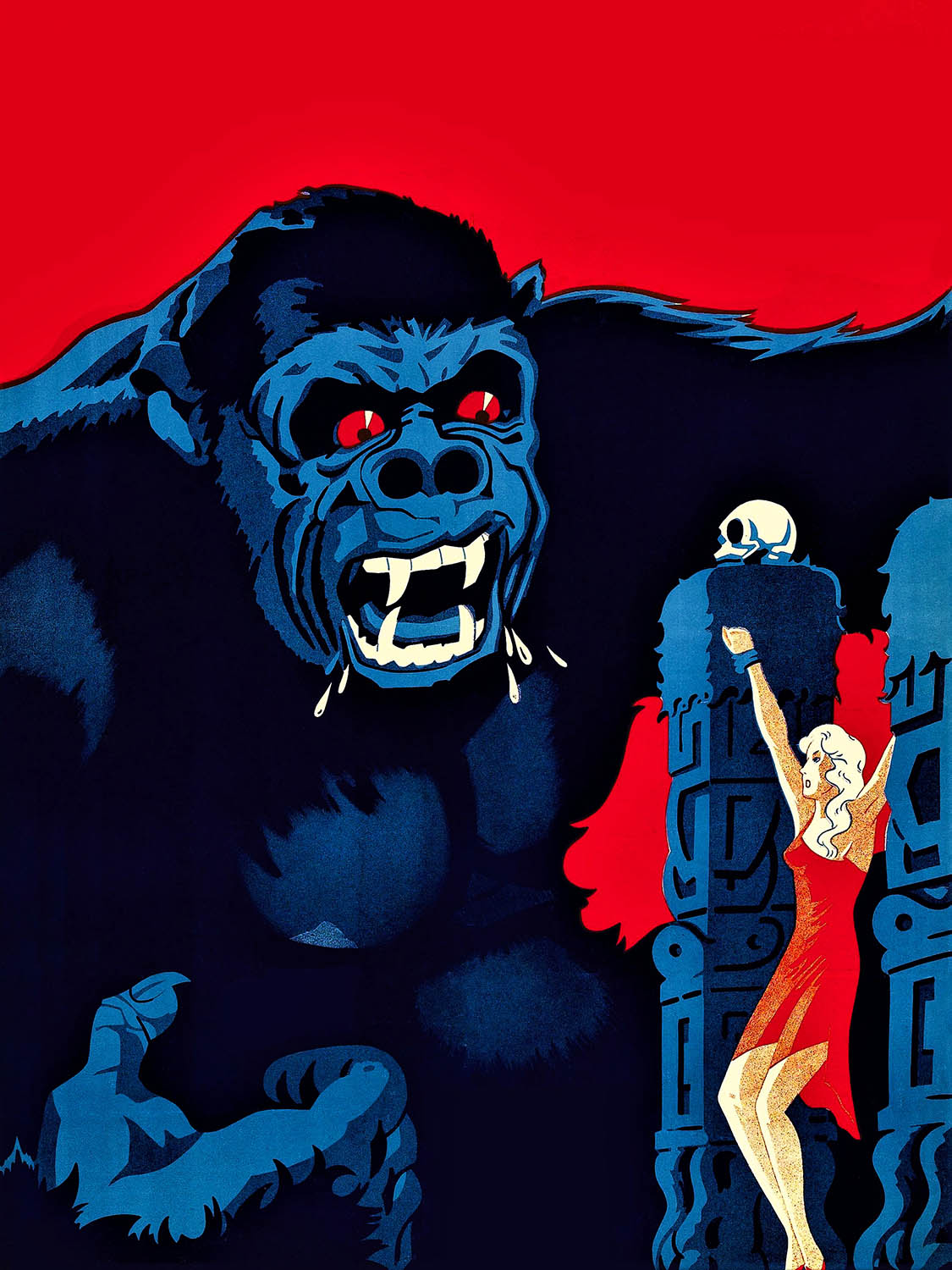 Póster de la película King Kong de Anónimo, 1933