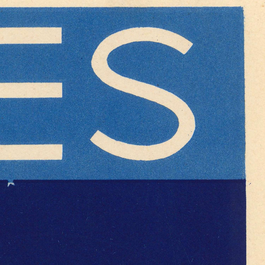 Mappa KLM antica di Amsterdam a Batavia (Giakarta), 1934: Rotte aeree, servizio bisettimanale 