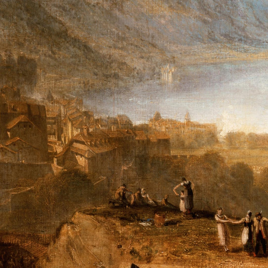 Lac Léman depuis Montreux par Turner, 1810 