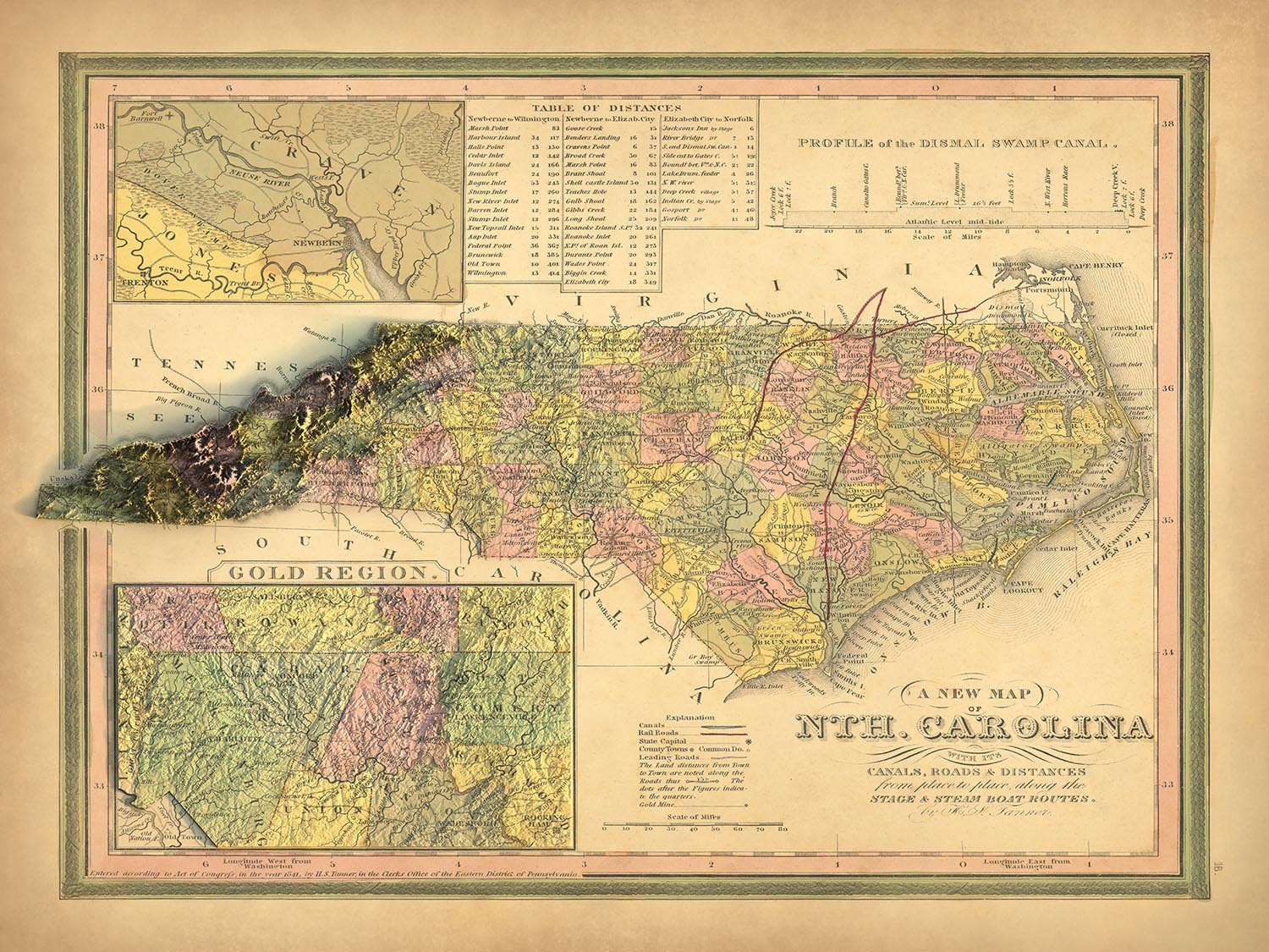 Image showing the difference between an Original map and a map that has undergone the Unique 3D transformation