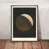 Partielle Mondfinsternis von Etienne Leopold Trouvelot, 1882 