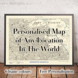 Mapa de la ciudad personalizado (hecho con Map Maker) 
