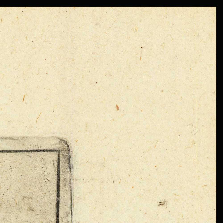 Mappa antica della costa del Brasile di Blaeu, 1662: Pernambuco, Itamaracá, Recife, Olinda, canna da zucchero, navi 