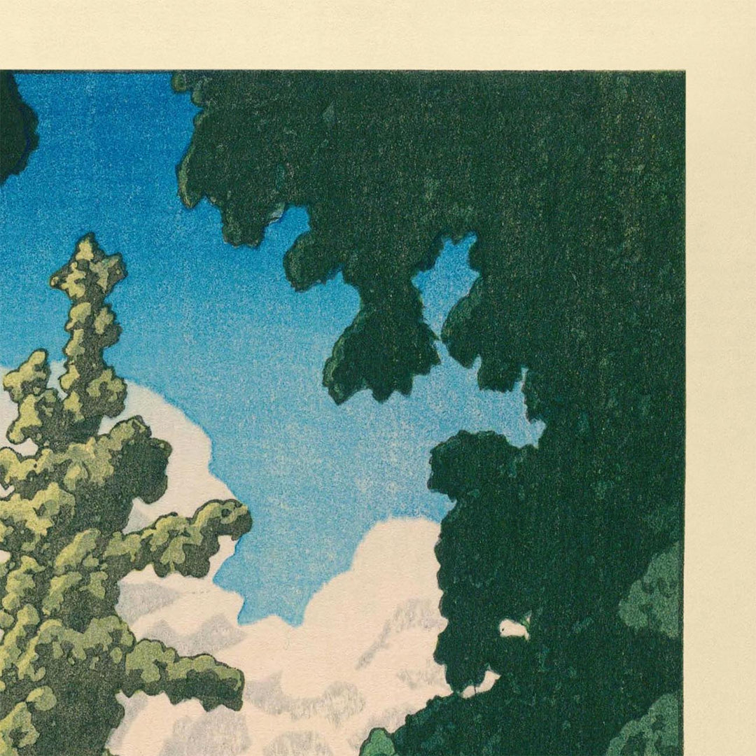 The Road to Nikko by Hasui Kawase, 1935 – The Unique Maps Co.