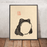 Trauriger Frosch von Matsumoto Hoji, 1815 