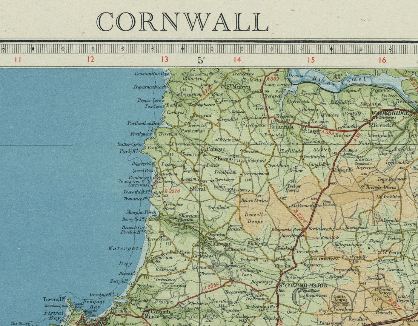 Postcode Map Personalised Personalised Old Map - Make Your Own 1800s and 1900s Ordnance Survey P ...