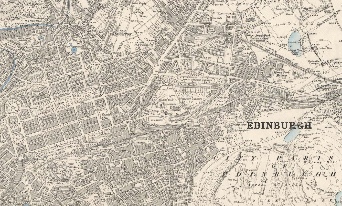 Postcode Map Personalised Personalised Old Map - Make Your Own 1800s and 1900s Ordnance Survey P ...