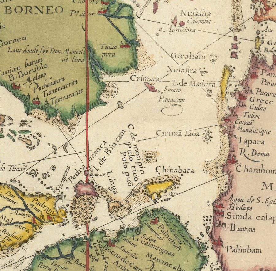 Ancienne Carte de l&