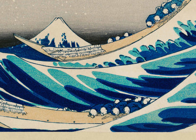 The Great Wave off Kanagawa by Hokusai, 1831 - Personalised Fine Art