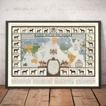 Mappa del Cavallo Vecchio, 1936 - Mappa dell&