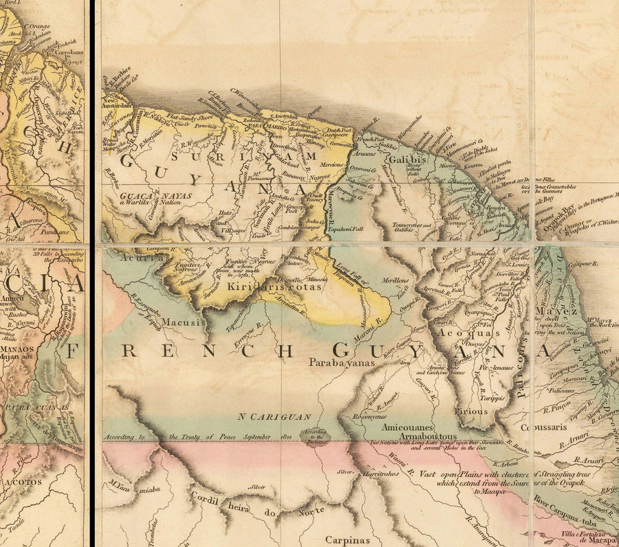 Rare ancienne carte d&