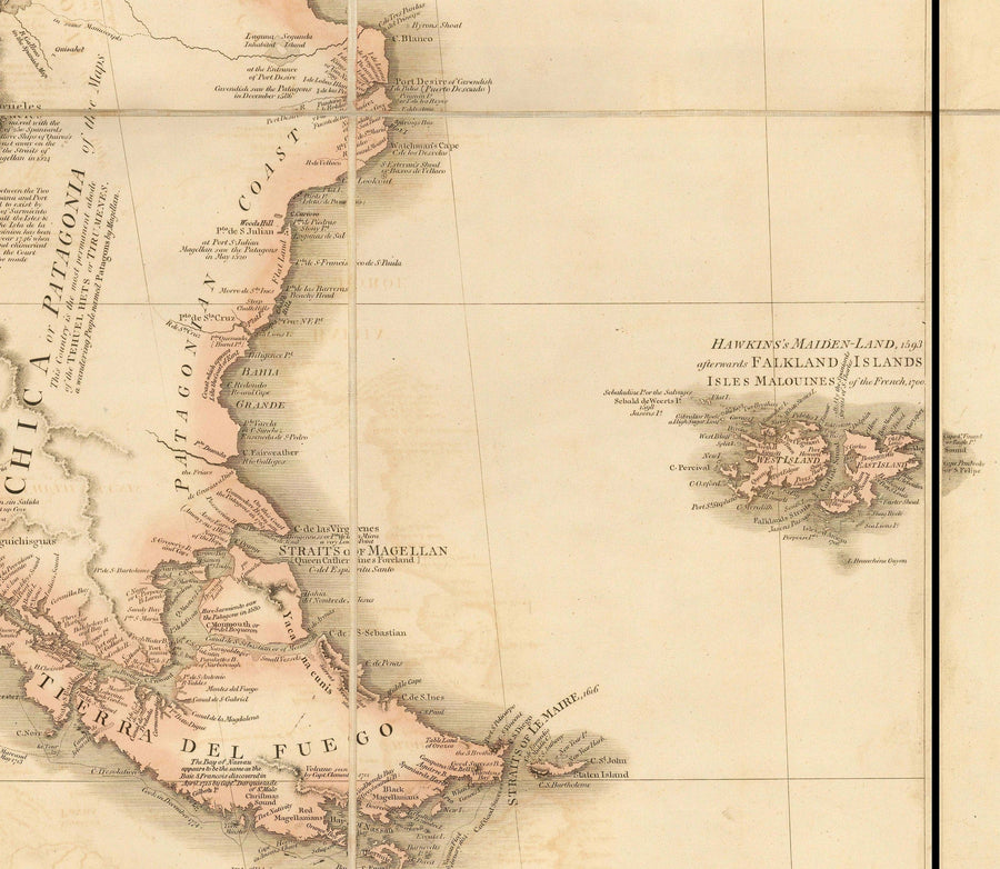 Rare ancienne carte d&