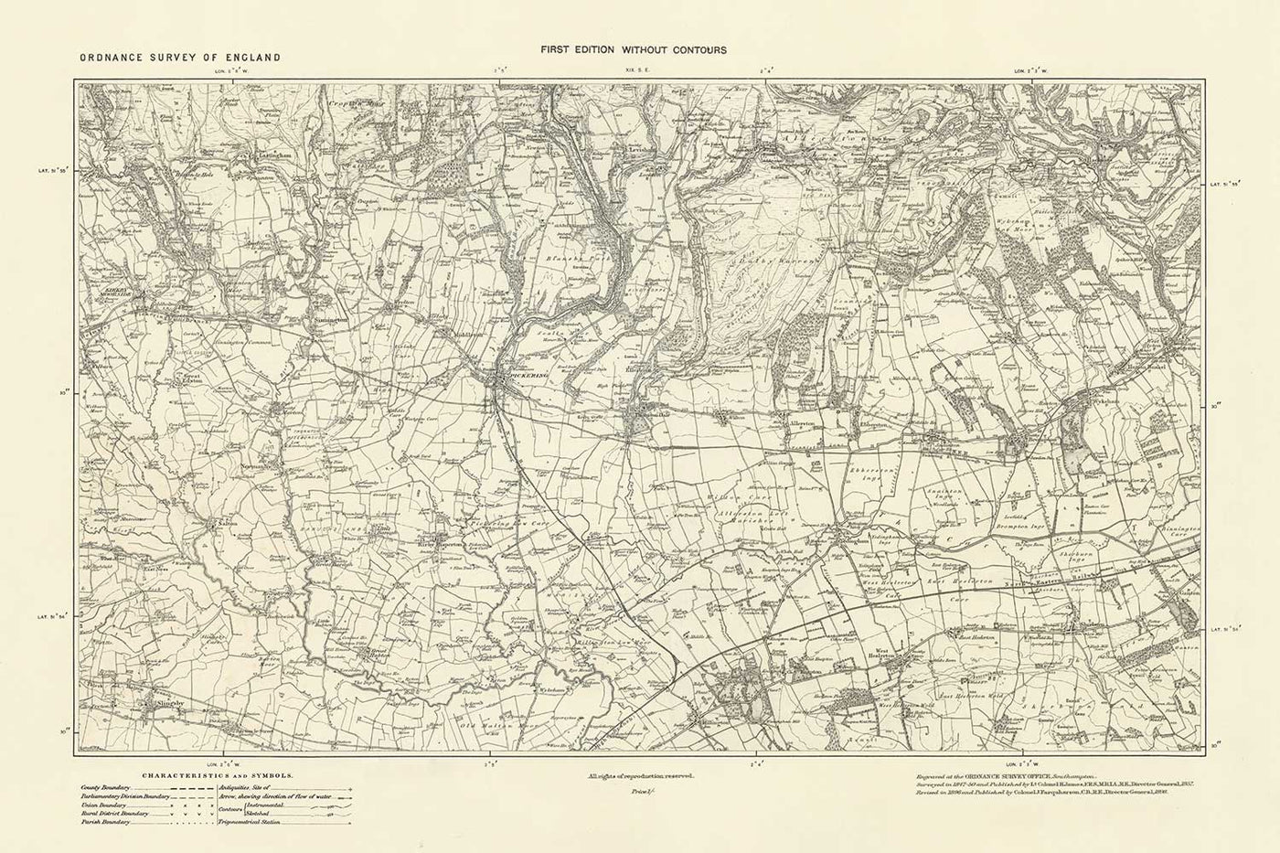 Postcode Map Personalised Personalised Old Map - Make Your Own 1800s and 1900s Ordnance Survey P ...