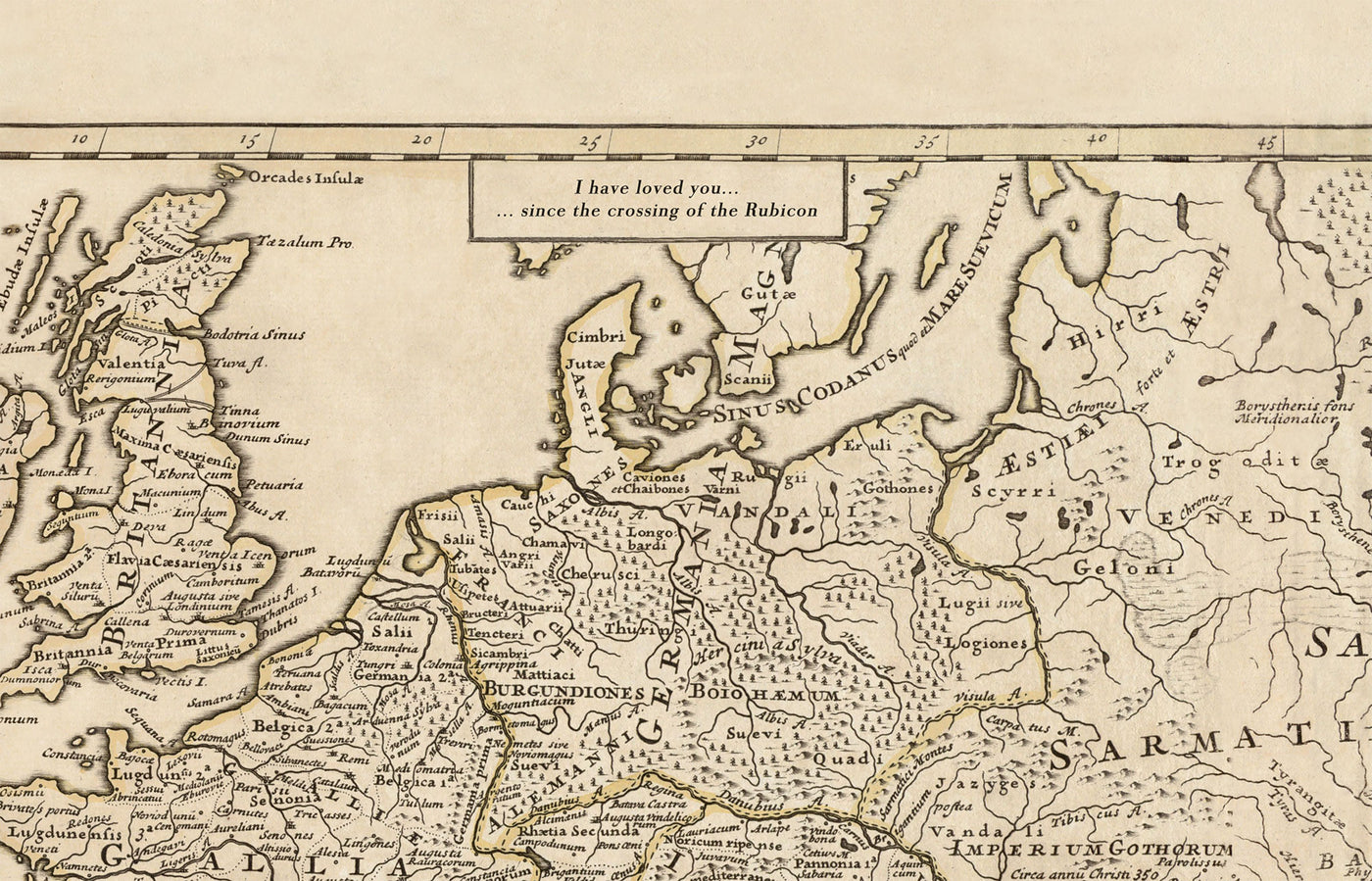 Alte Karte von Südwest-London im Jahr 1746 von John Rocque - Kingston, Hampton Court, Teddington, Surbiton, Themse