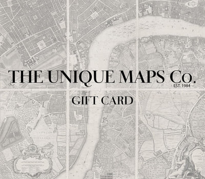 The Unique Maps Co. Gift Card