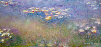 Water Lilies by Claude Monet, 1915 - Personalised Fine Art