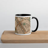 Camden Mug - Unique 330ml (11oz) mug with C&J Greenwood's 1830 colour map of London