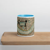 Thames & East London Mug - Unique 330ml (11oz) mug with CJ Greenwood's 1830 colour map of London